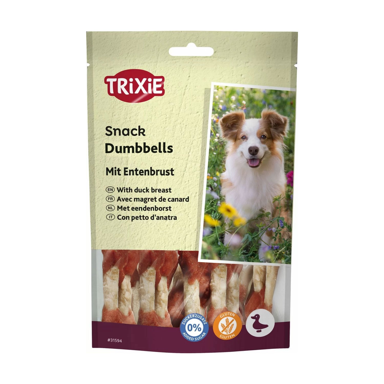 Ласощі для собак Trixie Premio Duck Bites з качиною грудкою, 80 г